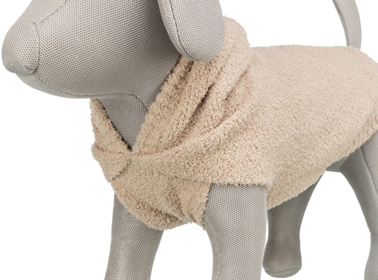 Picture of Carson, bluza z kapturem, dla psa, piaskowa XS: 30 cm