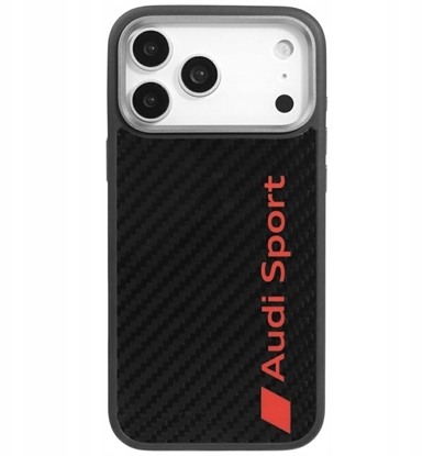 Attēls no Case Audi R8 Carbon Fiber MagSafe for iPhone 17 Pro Max black