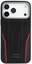 Picture of Case Audi R8 Genuine Leather MagSafe for iPhone 17 Pro Max black-red