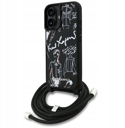 Attēls no Case Karl Lagerfeld Crossbody Grained    Pattern &