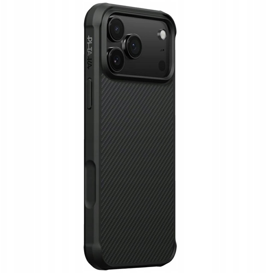 Изображение Pitaka Aramid ProGuard Case for iP 17 Pro Max Black/Grey Twill