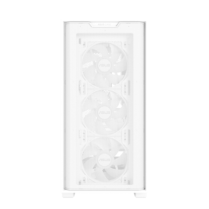 Attēls no Case|ASUS|A21 PLUS|MidiTower|Case product features Transparent panel|Not included|MicroATX|MiniITX|Colour White|A21PLUSTGARGBWHITE