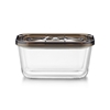 Picture of Caso Glass Vacuum Container with Plastic Lid | VacuBoxx Eco M | Transparent