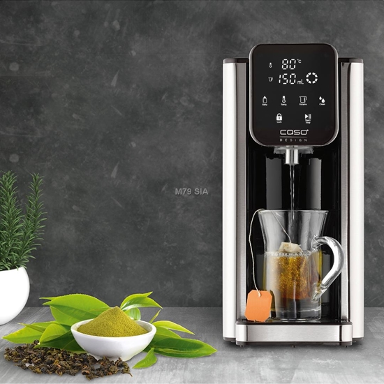 Picture of Caso Turbo Hot Water Dispenser  Hot 7  Water Dispenser  2200-2600 W  2.7 L  Plastic/Stainless Steel  Black/Stainless Steel 40384370187