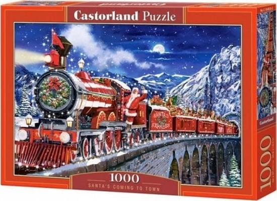 Picture of Castor Puzzle 1000 elementów Pocig Mikoaja