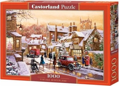 Attēls no Castor Puzzle 1000 elementów Vintage Winterland