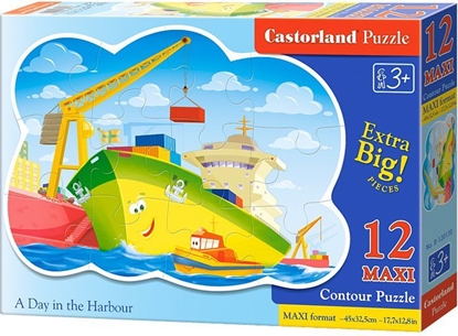 Attēls no Castorland 12 EL. Maxi, Dzie w porcie (120130)