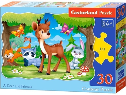 Изображение Castorland 30 el. Jelonek i przyjaciele (03570)