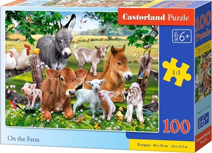 Attēls no Castorland Puzzle 100 On the Farm