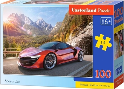 Attēls no Castorland Puzzle 100 Sports Car CASTOR