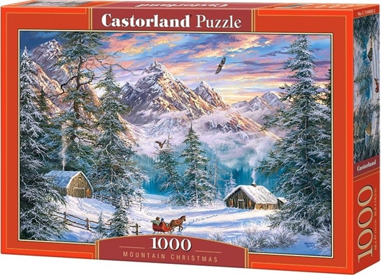 Изображение Castorland Puzzle 1000 elementów Zima w górach