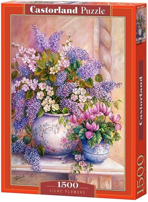 Attēls no Castorland Puzzle 1500 Lilac Flowers