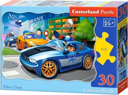 Attēls no Castorland Puzzle 30 Police Chase CASTOR