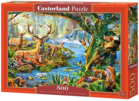 Изображение Castorland Puzzle 500 Forest Life