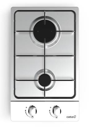 Picture of CATA | Hob | GI 3002 X | Gas | Number of burners/cooking zones 2 | Rotary knobs | Stainless steel