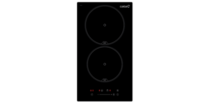 Picture of CATA | Hob | ISB 3102 BK | Induction | Number of burners/cooking zones 2 | Slider | Timer | Black