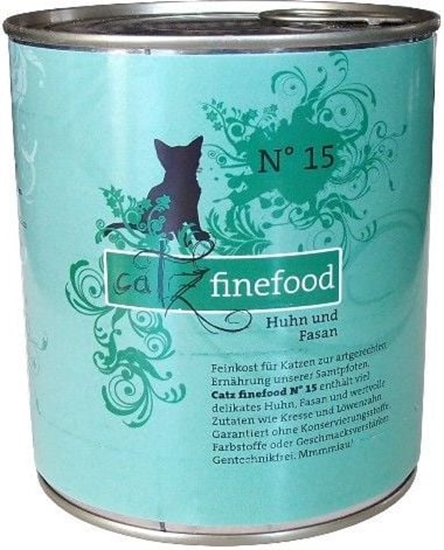 Picture of Catz Finefood N.15 Kurczak i Baant puszka 800g