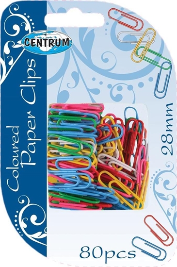 Изображение Centrum Spinacze biurowe okrge 28mm 80 szt. 80821