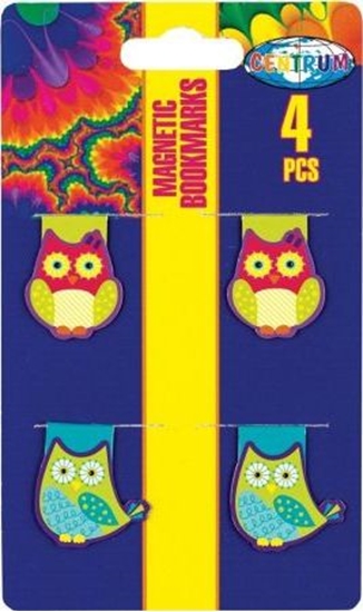 Picture of Centrum Zakadka magnetyczna do ksiki 4szt mix