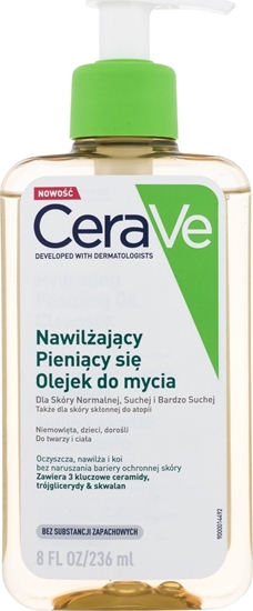 Picture of CeraVe Nawilajcy, pienicy si olejek do mycia 236ml