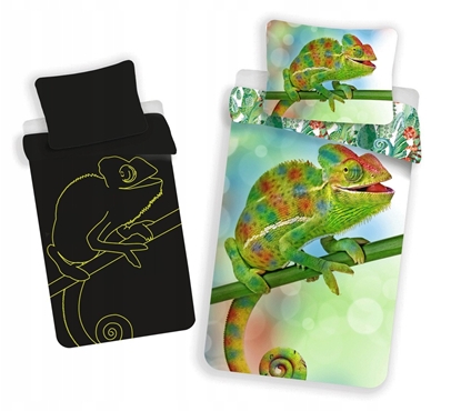 Attēls no Chameleon vaikikas patalyns komplektas su riniu efektu, 140x200, 2 dali