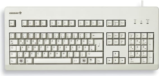 Picture of Cherry G80-3000 tastatūra Universāls USB QWERTZ Vācu Pelēks