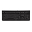 Изображение CHERRY KC 1000 keyboard USB Czech Black
