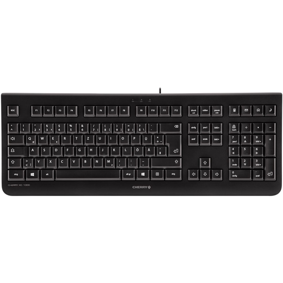 Picture of CHERRY KC 1000 keyboard USB QWERTY Nordic Black