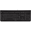 Изображение CHERRY KC 1000 keyboard USB QWERTY Nordic Black