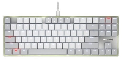 Attēls no CHERRY KC 500 MX LP Corded, Mechanical,2.0 Ivory DE Layout