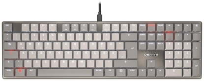 Attēls no CHERRY KEY KC 500 Corded, Mechanical, MX LP 2.0Ivory DE Grey