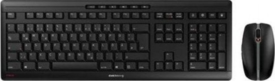 Изображение CHERRY Stream Desktop Recharge keyboard Mouse included RF Wireless QWERTY English Black