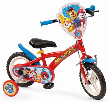 Attēls no Children's Bike 12" Paw Patrol Red 1178 Boy NEW TOIMSA