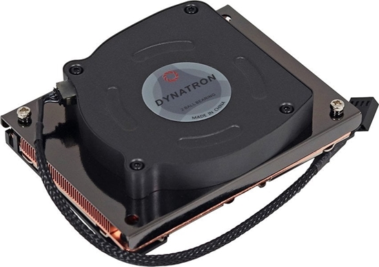 Picture of Chodzenie CPU Dynatron DYNATRON N12 Intel CPU Kuehler 1U LGA4189-4-5 P4-P5 od P+ Kuehlkoerper Kupfer mit Vapour Chamber aktiv mit PWM und bis zu 205W TDP