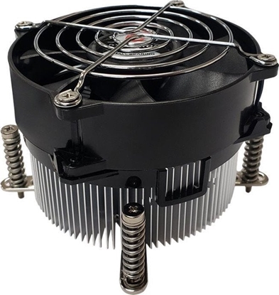 Attēls no Chodzenie CPU Dynatron DYNATRON Q12 Intel CPU Kuehler LGA1700 3U Aluminium mit Kupferkern Aktiv mit PWM bis zu 125W TDP