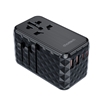 Picture of Choetech Choetech PD6028 EU / US / AUS / UK travel adapter 2x USB-C 2x USB-A 100W - black