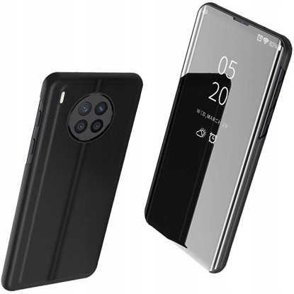 Изображение Clear View Case etui Huawei nova 8i pokrowiec z klapk czarne