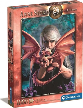 Picture of Clementoni Clementoni Puzzle 1000el Anne Stokes Collection Smocze dziecko 39640
