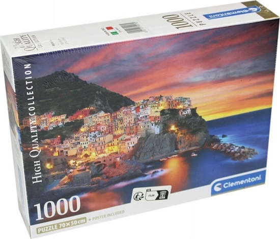 Picture of Clementoni Puzzle 1000 elementów Compact Manarola