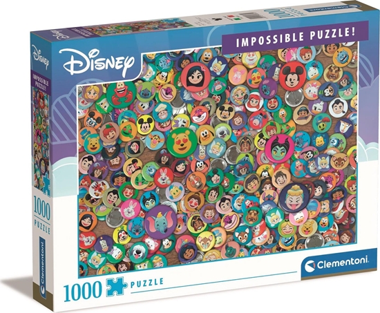 Picture of Clementoni Puzzle 1000 elementów Impossible Disney Classic