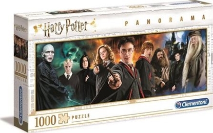 Attēls no Clementoni Puzzle 1000 elementów Panoram Harry Potter (61883)