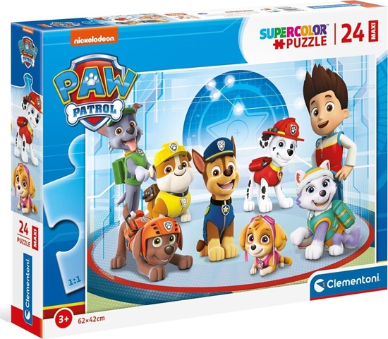 Picture of Clementoni Puzzle 24 Maxi podogowe Psi Patrol 24211