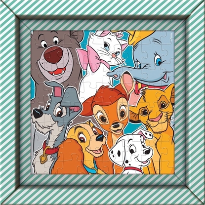 Attēls no Clementoni Puzzle 60 elementów Frame me up Disney Zwierzta bohaterowie bajek