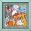 Attēls no Clementoni Puzzle 60 elementów Frame me up Disney Zwierzta bohaterowie bajek