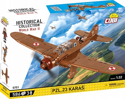 Picture of Cobi Historical Collection Samolot PZL.23 Kara (GXP-909197)