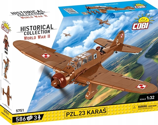 Picture of Cobi Historical Collection Samolot PZL.23 Kara (GXP-909197)