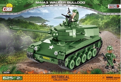 Picture of Cobi Historical Collection Wojna w Wietnamie Amerykaski Czog Walker Bulldog M41A3 (2239)