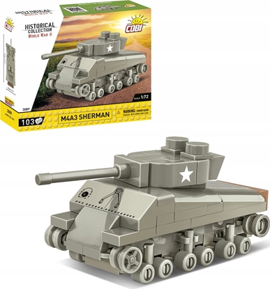 Picture of Cobi Klocki Historical Collection M4A3 Sherman