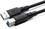 Изображение Kabel USB MicroConnect USB-A - USB-B 2 m Czarny (ColorFlex USB 3.2 A-B Gen 1)