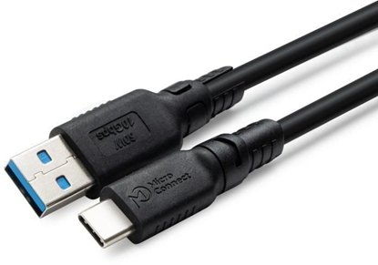 Изображение Kabel USB MicroConnect USB-A - USB-C Brzowy (ColorFlex USB-C to USB-A)